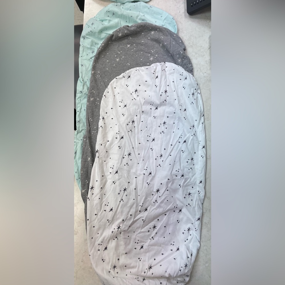 Bundle of Snoo Planets Bassinet Fitted Sheets- 3 included